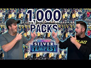 NEW Pokemon Silver Tempest 1,000 Pack Opening 🤯