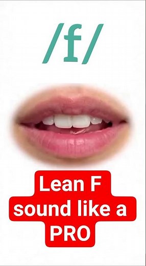 English /f/ Sound | Learn to Pronounce F Sound Like NATIVES | #viralshorts