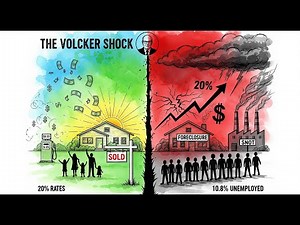 The VOLCKER Shock | How the Fed Killed Inflation by Destroying the Economy (1979-82)