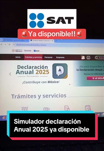 Simulador Declaración Anual 2025: Ya Disponible
