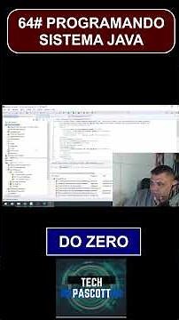 #64 Programando Sistema do ZERO com Java - JSP - HTML - CSS - JQuery - Mysql #excel #windows #java