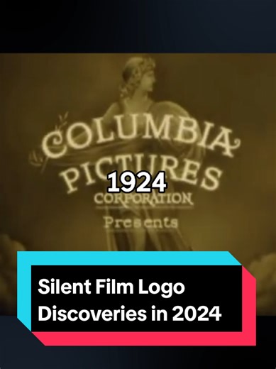 Silent film logo discoveries in 2024... #logos #logocommunity #lostmedia #fyp #fypシ #columbiapictures #mgm #fox
