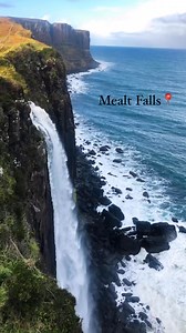 Mealt Falls, sometimes known as Kilt Rock Waterfall, is probably Skye’s most unique waterfall – and certainly one of the most accessible. | UK Hidden Gems