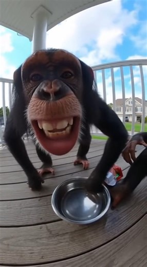 1.5M views · 7.8K reactions | When Two Chimps Taste Spicy Chips for the First Time #viralreelschallenge #funnyvideos  This video is 100% AI-generated — no real animals were used or harmed. It’s just creative, funny, and made for entertainment only. ❤️️ | Lala Sana | Facebook