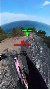 How do pros actually look at the trail? 👀