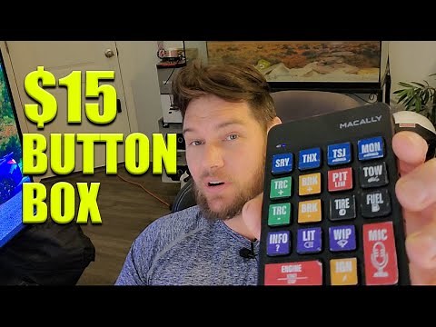 $15 Sim Racing Button Box! DIY