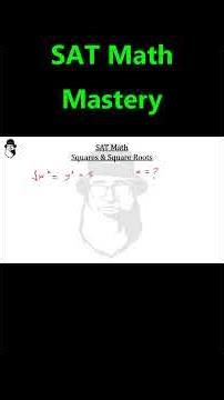 SAT Math - You Can Only Take Square Root of the Whole Side of the Equation, Not Individual Terms