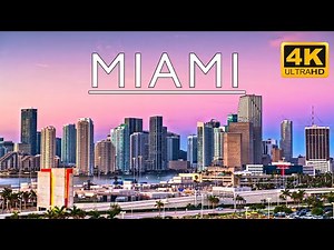 Miami, Florida 🇺🇸 | 4K Drone Footage