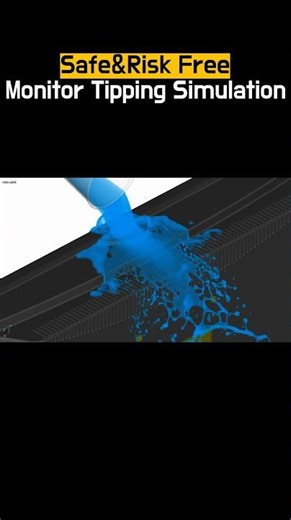 What Happens If You Spill Water on a TV? Simulation Reveals!