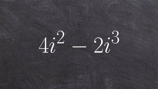 Simplifying a complex expression and putting it in standard form