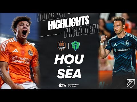 Houston Dynamo FC vs. Seattle Sounders FC | Full Match Highlights | Albert Rusnák Brace!