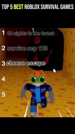 Ranking top 5 best survival games on Roblox