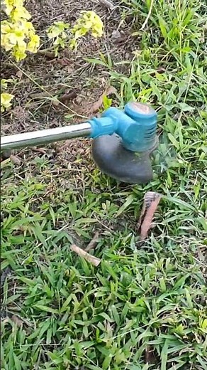 Cordless Grass Cutter Test