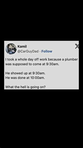 took a day off for a 30-minute job | Subscribe for more #motivation 😊👍