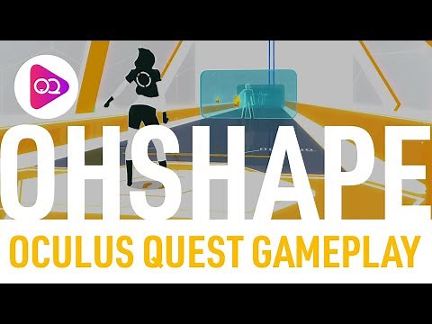 OhShape VR Rhythm Game - Oculus Quest Gameplay