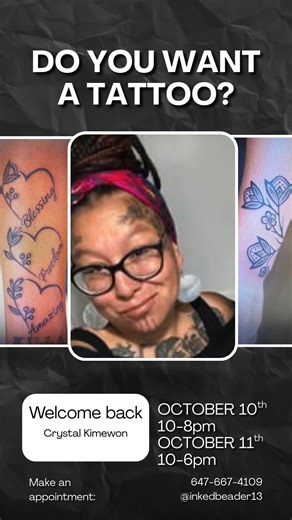 ✨ Discover the art of Stick & Poke ✨ We’re excited to welcome back...