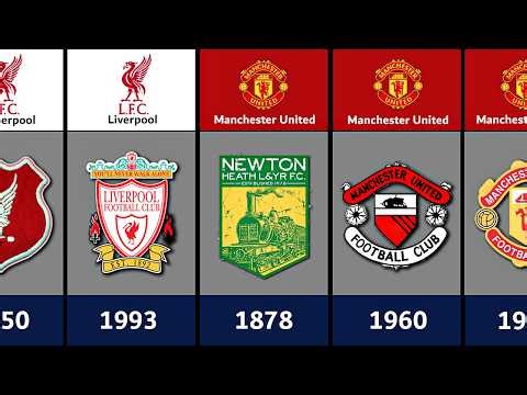 Premier League Club Logos: Evolution From Then to Now! ⚽🔥