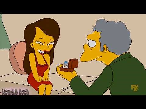 THE SIMPSONS - Dating The Tiny Girl!