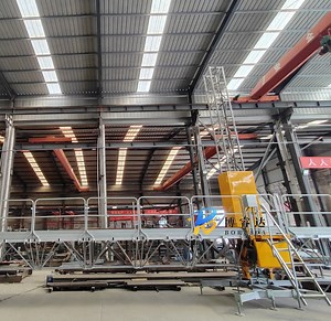 [Hot Item] Mast Climbing Work Platform Applied in Construction Towers