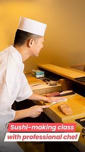 Make your own tasty sushi with a pro chef: https://bit.ly/3YB0IIA @anaoha Make your own sushi with a professional sushi chef! 🍣 Prepare rice, grind fresh wasabi, and learn how to roll nigiri sushi with this tasty, comprehensive sushi-making experience. 🍙 With fresh cuts of delicious fish on rice, sushi is known worldwide as an essential part of Japan’s food culture. Roll your sleeves up and get ready to craft your very own, handmade sushi, guided by active professionals of the craft! 🍣👩‍🍳 L