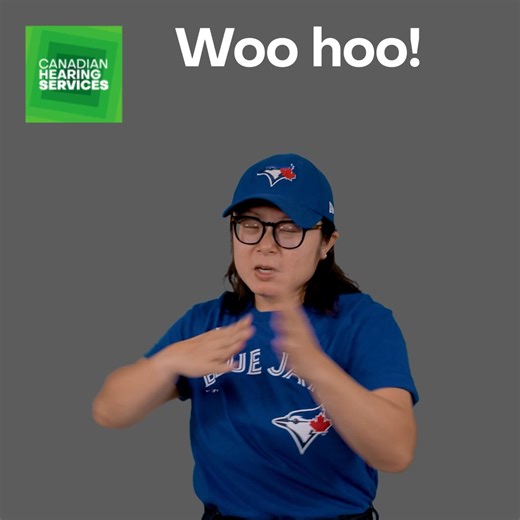 7.8K views · 78 reactions | ⚾ Let’s go, Blue Jays! ⚾ Toronto Blue Jays We’re cheering on our Toronto Blue Jays in Game 5 of the World Series - and doing it in American Sign Language (ASL). Watch this video to learn how to sign “Let’s Go Blue Jays!” and join us in celebrating every hit, pitch, and home run with an inclusive cheer. #WANTITALL #BlueJays #LetsGoBlueJays #ASL | Canadian Hearing Services | Facebook