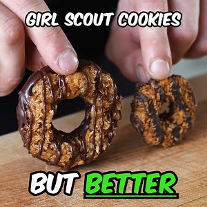 I Made Girl Scout Cookies BUT Better!🍫🍪 | Joshua Weissman
