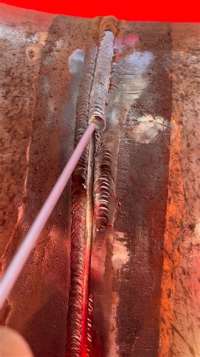 Welding Magician/ Luxury FR Welding Work Wear on Instagram: "Re-Restarts using 5/32 8010 Rod ♦️www.TheWeldingMagician.com♦️"