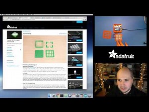 Building Trellis scene switcher for Wirecast with Tony D! @adafruit #LIVE