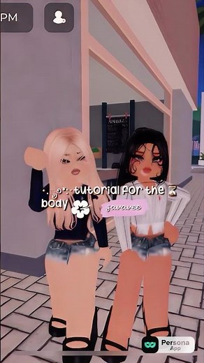 Tutorial for the hourglass body in berry avenue!