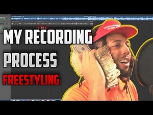 How I Freestyle Songs - My Songwriting Process From Scratch (LYRICS + RECORDING)