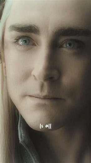 Thranduil and The White Gems of Lasgalen #leepace #thranduil #thehobbit