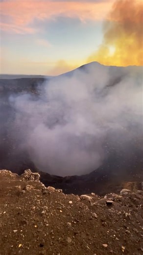 2.2K views · 35 reactions | Ever hiked to a active volcano? ⁠ ⁠ Masaya Volcano, Nicaragua⁠ ⁠ : naeemahtravels via Tiktok // #travelnoire #blacktravel⁠ #blacktravelfeed #wideopenspaces #nicaragua⁠ #masayavolcano | Travel Noire | Facebook