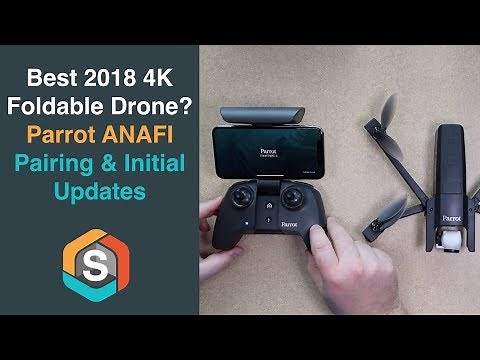 Parrot ANAFI - How to Pair and install the Initial Firmware Updates