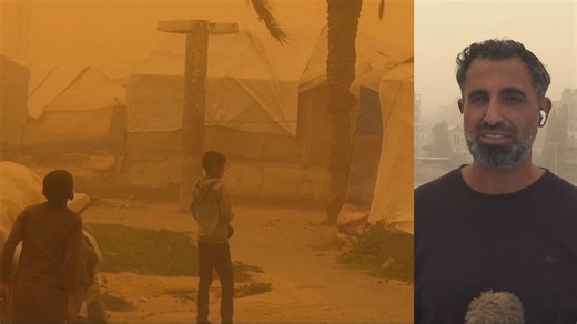 Sandstorm hits the Gaza Strip: Strong winds worsen dire living conditions