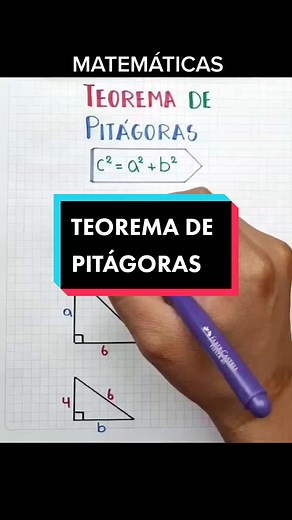 Teorema de Pitágoras: Resolución de Triángulos Rectángulos