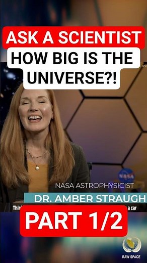 ASK A SCIENTIST: HOW BIG IS SPACE - PART 1/2 🌌