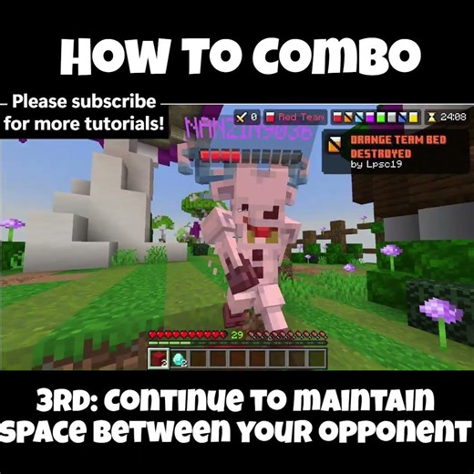 How to combo on the hive! (EASY) #minecraft #minicombo #dragclick #bedwars #hive #comboes #mc