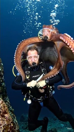 Octopus 🐙 #octopus #fyp #natgeowildlife #oceanlife #gopro #marinelife #hunt#hunting #alien #one