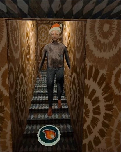 Grandpa today angry mode and freezing trap #grannyvsgrannygame