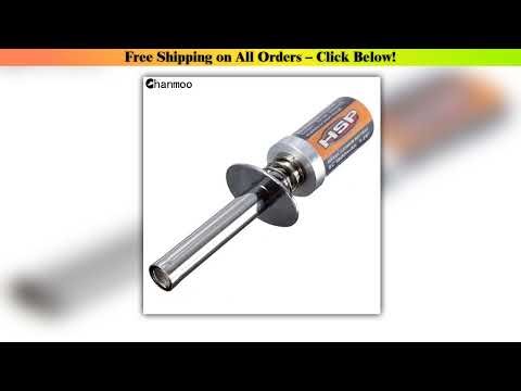 Nitro Starter Glow Plug Igniter Charger Set Tool Fuel Bottle Combo for 1/8 1/10 RC Car Nitro