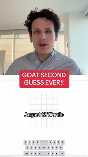 FINALLY a crazy guess actually worked out!! 😱 #wordle