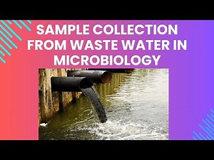 SAMPLE COLLECTION FROM WASTEWATER IN MICROBIOLOGY | Step-by-Step Guide 🦠🔬