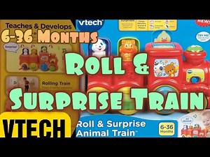 VTech Roll & Surprise Animal Train | Learning Toy for Babies and Toddlers