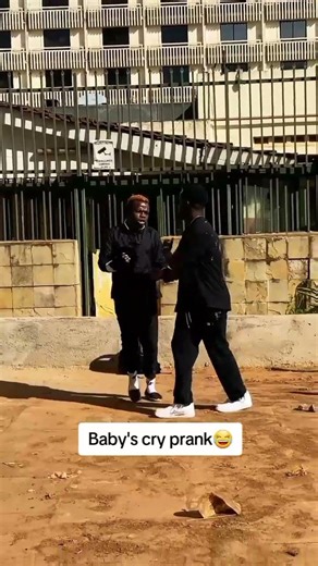 Baby's cry prank😂😂😂😂😂 #funny #prank #fyp
