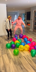 529K views · 9.4K reactions | balloon pop tic tac toe  | Kristen Hanby | Facebook