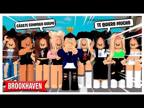 TODAS LAS CHICAS SE ENAMORAN DE MI en BROOKHAVEN - Roblox YoSoyLoki