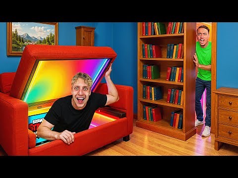 Le Dernier qui QUITTE sa PIÈCE SECRÈTE Gagne !