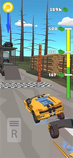 Lamborghini Survival Test Accident at Extreme Speed | Realistic Crash Test Challenge #cargame