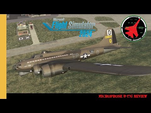 Microprose B-17G Flying Fortress Review | MSFS2024