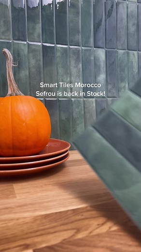 Our most popular green Peel and Stick tiles are back in stock!!! Morocco Sefrou is now available on our website. Link in bio and don’t forget our promo code: Tiktok15 #greentiles #peelandsticktiles #diy #falldecordiy #homedepot #smarttiles #greendecortheme #zelligetiles #renterfriendly